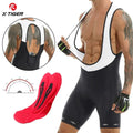 Shorts de ciclismo com almofada em gel