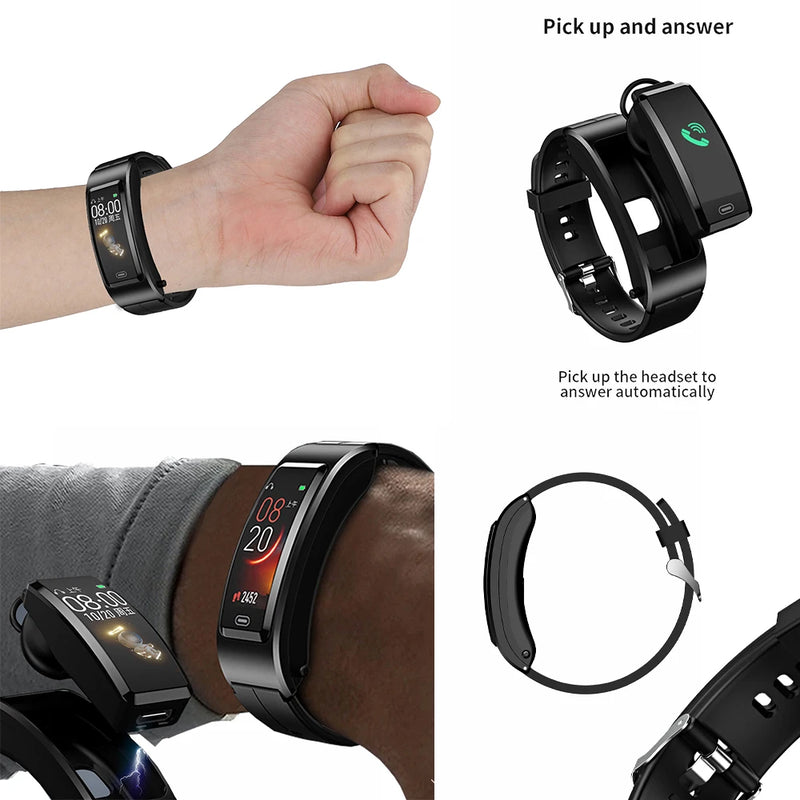 Smartwatch masculino sistemas Android e iOS